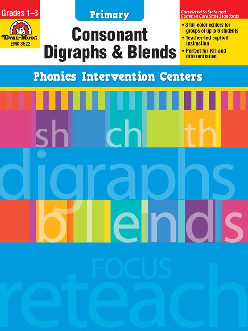 Title details for Consonant Digraphs and Blend by Evan-Moor Educational Publishers - Available